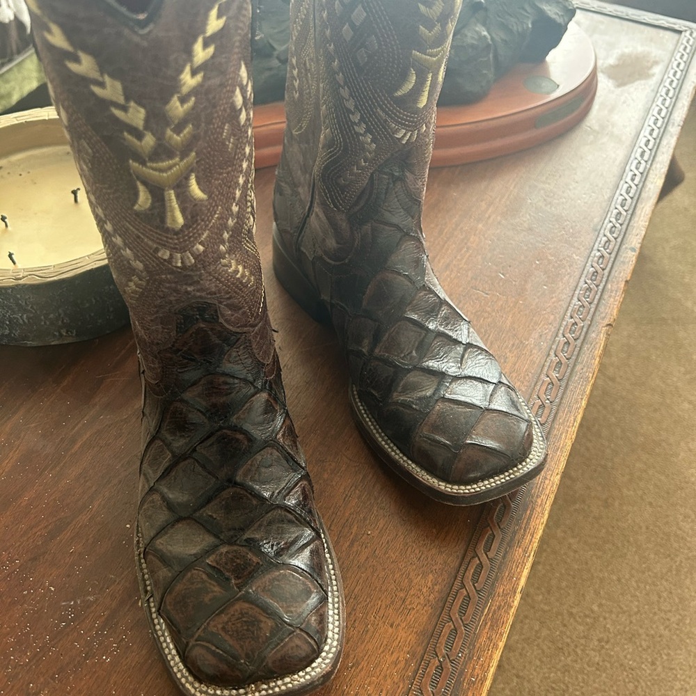 Brown Western Cowboy Boots